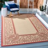 Courtyard CY2965 UV & Stain Resistant Non-Shedding Power Loomed Indoor/Outdoor Rugs - Safavieh - 2 of 4