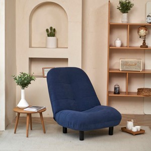 Accent Chair Modern with Adjustable Backrest for Living Room or Tatami Space 31.49in Wide-3irtyhousy - 1 of 4