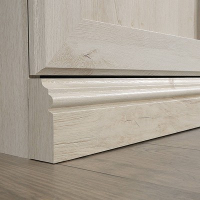 Chalked Chestnut Adjustable 5-Shelf Bookcase with Doors