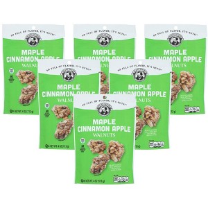 Pears Snacks Maple Cinnamon Apple Walnuts - 6 pack, 4 oz - 1 of 4