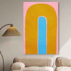 Art Remedy Isnt that Sweet Modern Color Block Abstract Wall Art Unframed - 1 of 4