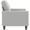 vidaXL 2-seater Sofa Light grey - 3 of 4