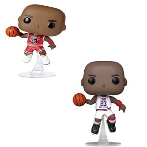 Funko Pop! 2 Pack Michael Jordan - Chicago Bulls #54 & NBA All Stars #137 - 1 of 3