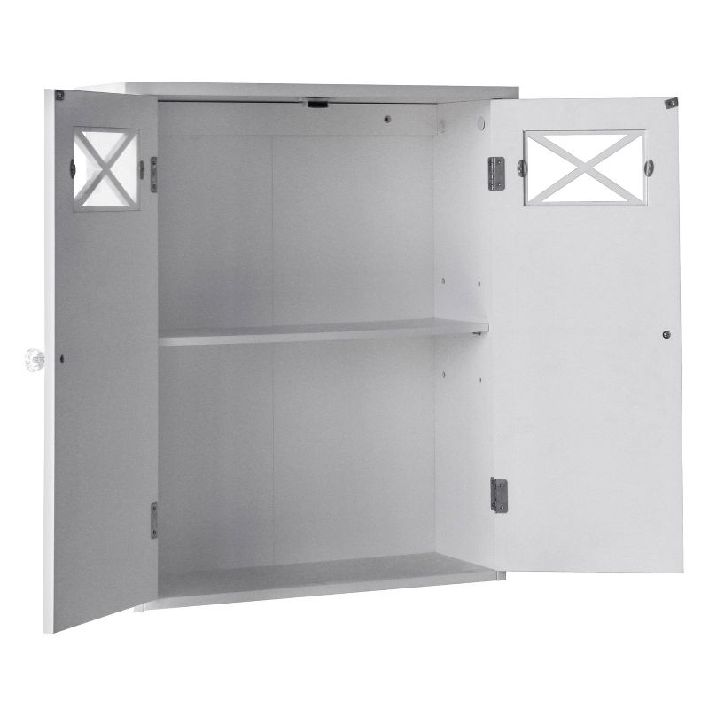 Dawson Two Doors Wall Cabinet - Elegant Home Fashions, 4 of 10