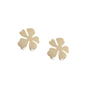 SOHI Women's Minimal Flora Stud Earrings - 1 of 4
