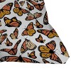 Southerly Design Monarchs in Flight Outdoor Throw Pillow Orange - Deny Designs - 2 of 3