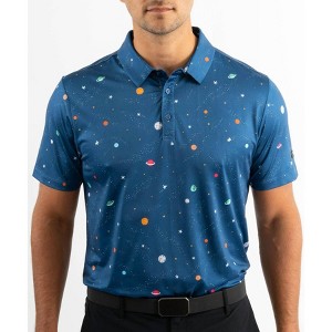 Men's Space Man Golf Polo - Yatta Golf - 1 of 4