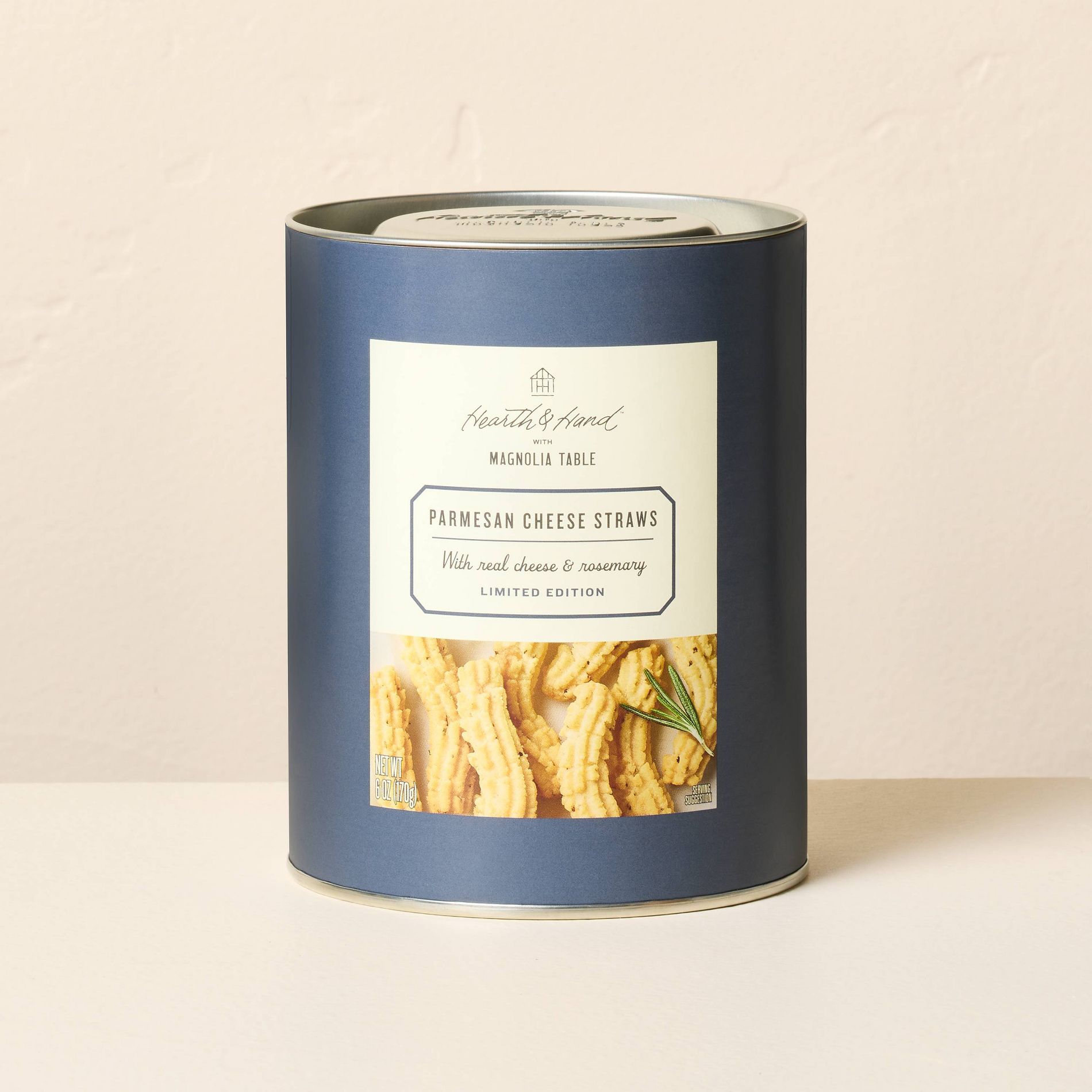 Aged Parmesan & Rosemary Cheese Straw - 6oz - Hearth & Hand™ with Magnolia Table