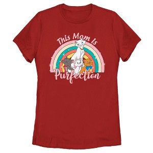 Women's Aristocats Duchess and Kittens This Mom Is Perfection T-Shirt - 1 of 4