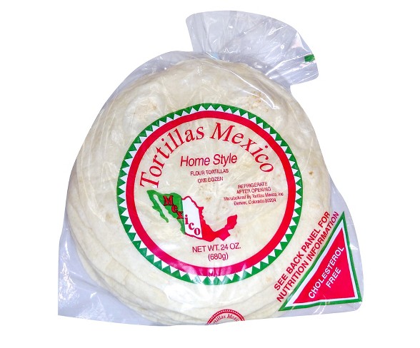 Tortillas Mexico Home Style 8-inch Flour Tortillas 12-ct (24 oz)