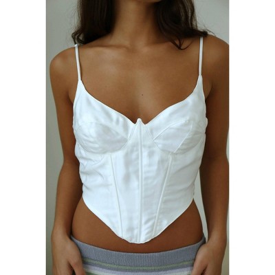Women's Adelina Satin Bustier Cami - PAPERMOON S