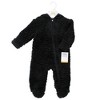 Hudson Baby Faux Shearling Bunting 1pk, Black - image 2 of 2