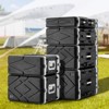 VEVOR 6U Rack Case, Standard 14 in Depth, Server Rack Cabinet with ABS Construction Handle Heavy-Duty Twist Butterfly Latches, Black - 2 of 4