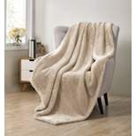 Kate Aurora Comfort Living Ultra Plush Oversized Fuzzy Throw Blanket - 50 in. W x 70 in L