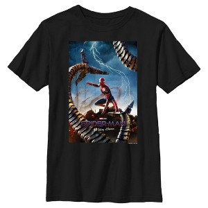 Boy's Marvel Spider-Man: No Way Home Movie Poster T-Shirt - 1 of 4