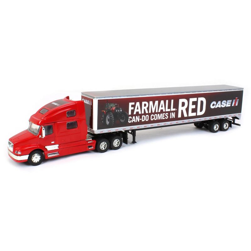 Spec Cast 1/64 Case IH "Farmall Can-Do Comes in Red" Volvo 770 Semi Truck ZJD1918, 1 of 6