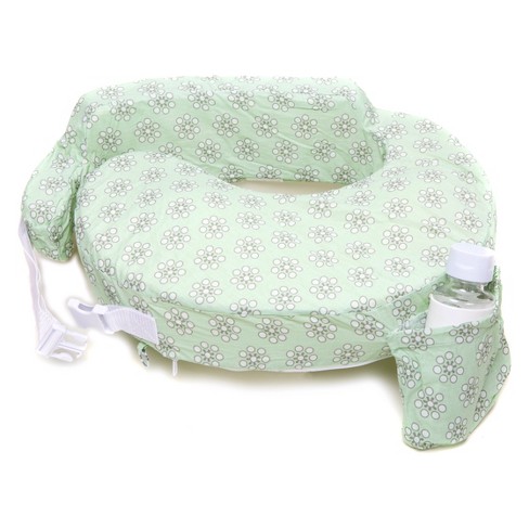 My Brest Friend Original Nursing Pillow Sage Daisies Target