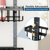SUGIFT Over-the-Door Pantry Organizer 6-Tier Adjustable Metal Storage Rack with Snap-On Baskets & Sticky Trays - 4 of 4