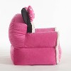 Disney Minnie Mouse Figural Bean Bag Kids' Chair Pink - 3 of 4