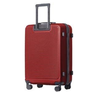 INFURNIC Bag And Luggage Sets 3 Piece Hard Shell Suitcase Set, Lightweight Suitcase with Wheels for Travel Business, Red, 20.67"*11.61"*29.92" - 1 of 4