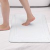 REGALWOVEN Geometric Pattern Memory Foam Absorbent Non-Slip Washable Bath Rug 1 Pc - 2 of 4