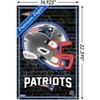Trends International NFL New England Patriots - Neon Helmet 23 Unframed Wall Poster Prints - 3 of 4