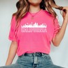 Simply Sage Market Women's California Buildings Short Sleeve Garment Dyed Tee - 2 of 2