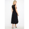 WEST K Women's Elowen Smocked Bodice Knit Midi Dress - 3 of 4
