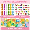 Joyfy 30 Packs Valentines Day Assorted Dinosaurs with Eggs & Cards for Kids' Classroom Exchange Gifts Valentine’s Party Favor - 2 of 4