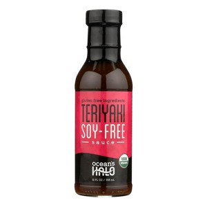 Ocean's Halo Teriyaki Soy-Free Sauce - Case of 6 - 12 fl oz - 1 of 2