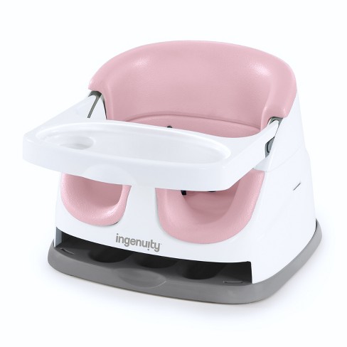 Ingenuity Baby Base 2-in-1 Booster Feeding and Floor Seat with Self-Storing Tray - image 1 of 4