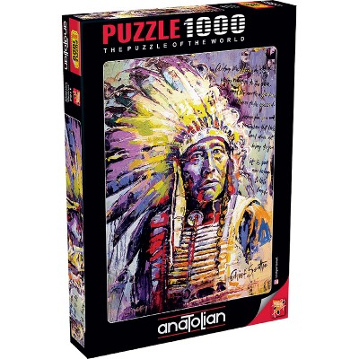 Anatolian Chief Seattle 1000 pc   Jigsaw Puzzle 1104