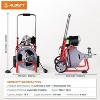 AMERLIFE Electric Drain Cleaner Machine with Auto-Feed & 10 Cutters, Sewer Snake Auger - 2 of 4