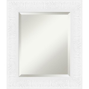 Amanti Art Luxe Beveled Framed Bathroom Vanity Wall Mirror - 1 of 4