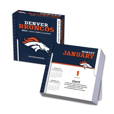 Denver Broncos 2022 Box Calendar