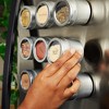 Juvale 20-Pack Magnetic Spice Containers, Spice Tins with Clear Sift and Pour Lids, Seasoning Organizers, Metal Storage Jars with 94 Labels, 3.4 Oz - 3 of 4