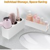 ATTOP Hair Tool Organizer - Bathroom Vanity Organizers and Storage, Hair Styling Accessories Hot Tools Organizer Hair Dryer, White - 4 of 4