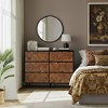 Drawers Dresser for Bedroom, 47" Wide Wood Chest of Drawers with Metal Handles, Heavy-Duty TV Stand - 3 of 4