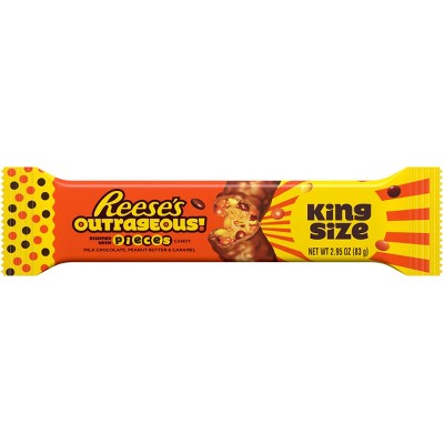 Reese's Outrageous King Size Stuffed With Pieces Candy - 2.95oz