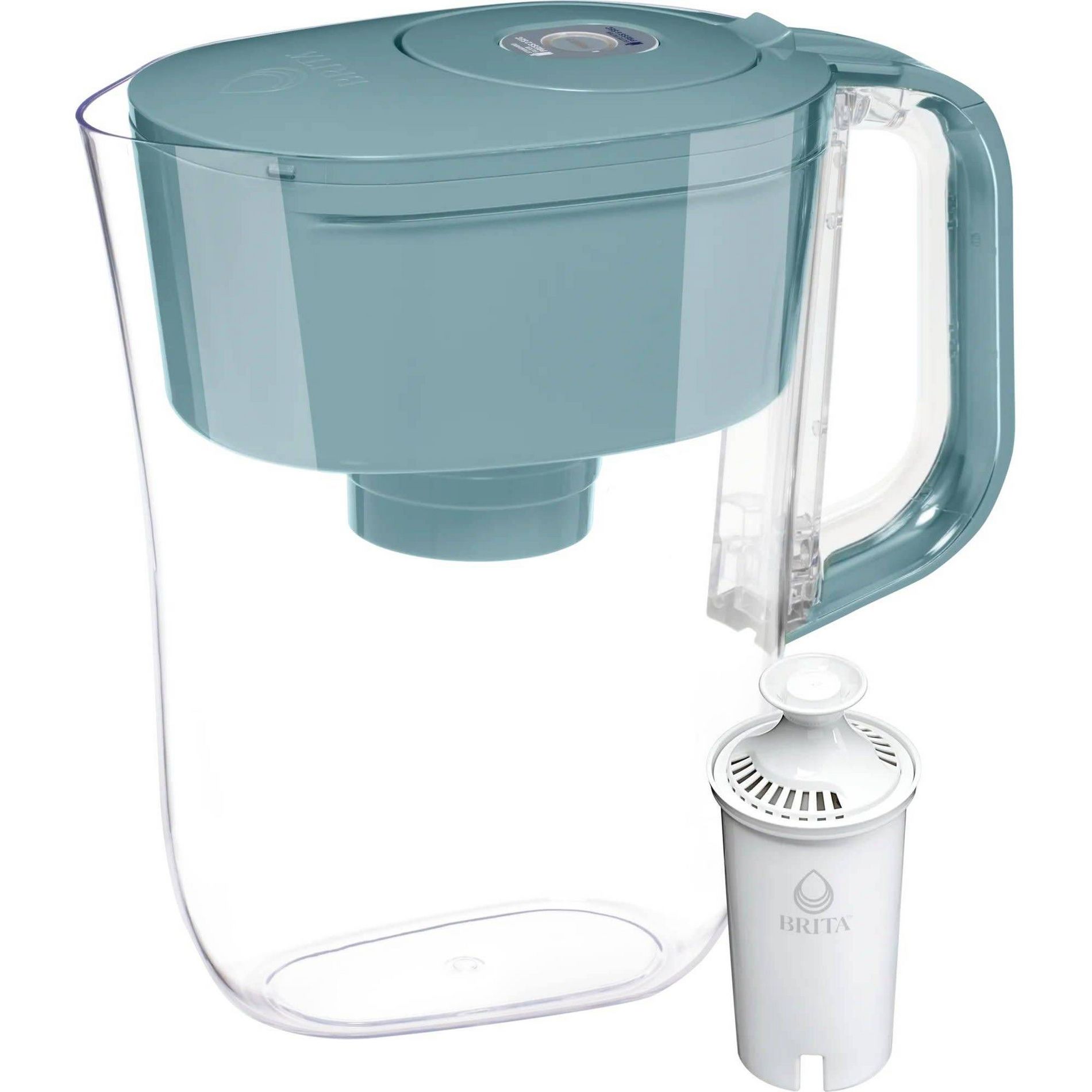 Brita Denali 6 Cup Water Pitcher Stone Blue