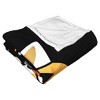 Aggretsuko Skull And Flame Silk Touch Throw Blanket - 3 of 4