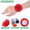 Unique Bargains Mesh Fabric Full Chiffon Flowers for DIY 12 Pcs - 2 of 4