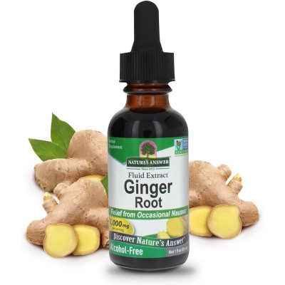 Nature's Answer Ginger Root 1000mg Extract 1 Oz