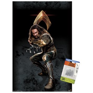 Trends International DC Comics Movie - Justice League - Aquaman Unframed Wall Poster Prints - 1 of 4