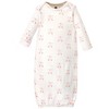 Hudson Baby Infant Girls Cotton Gowns, Girls Woodland, 0-6 Months - 2 of 4