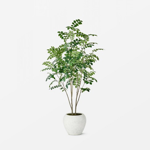 Moringa Artificial Tree Green - Threshold™ designed with Studio McGee - image 1 of 4