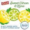 Glad ForceFlex MaxStrength Tall Kitchen Drawstring Trash Bags - Febreze Sweet Citron & Lime - 13gal/45ct - image 4 of 4