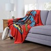Warner Bros. Justice League Dark Knight Before Christmas Silk Touch Throw Blanket 50x60 Inches - 2 of 4