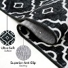 Washable Geometric Rug - Soft, Low Pile, Non-Slip Modern Rug for Living Room, Bedroom, Nursery & Dining Room - Stain Resistant - 4 of 4