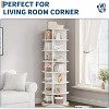 7-Tier Rotating Shoe Rack, 360° Spinning Organizer Tower, Free-Standing Shoe Storage for Closet, Entryway - 3 of 4